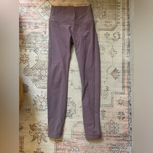 Lululemon light purple leggings